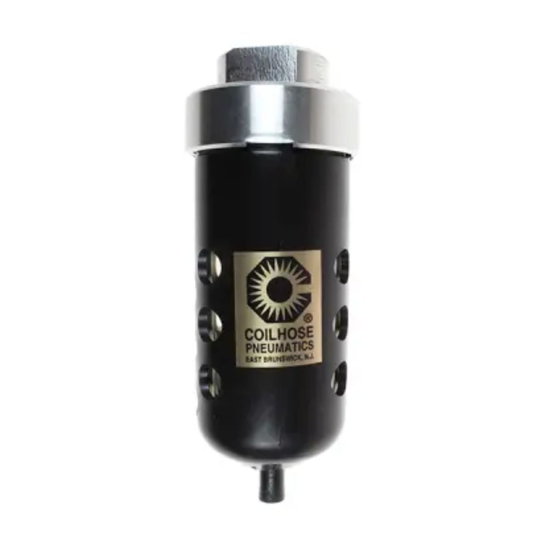 Coilhose Pneumatics 1/2" Mechanical Drain w/ Polycarbonate Bowl 8514