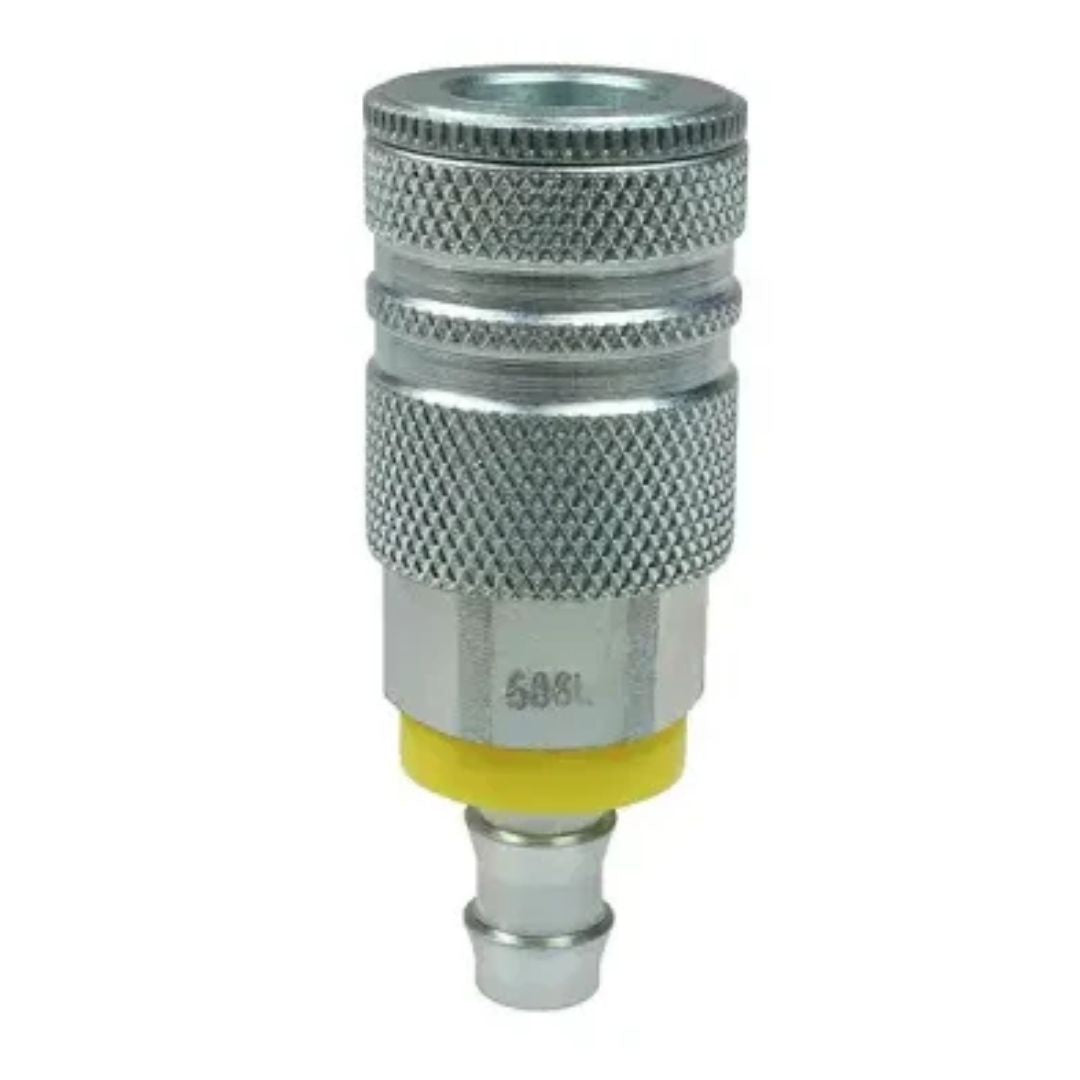 Coilhose Pneumatics 3/8" Industrial Coupler, 3/8" ID Lock-On 586L