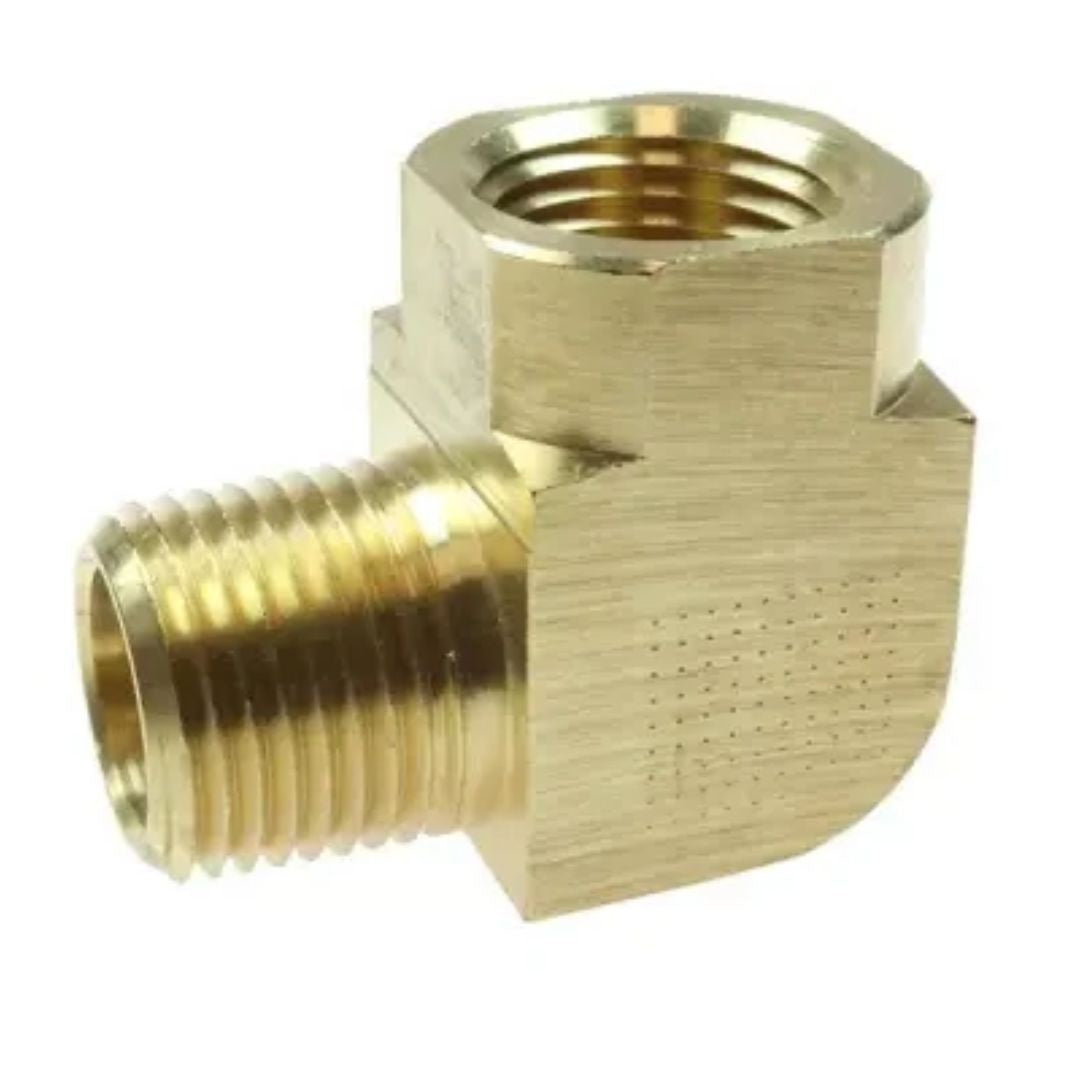 Coilhose Pneumatics 90° Street Elbow, 3/8" MPT x 3/8" FPT LE0606