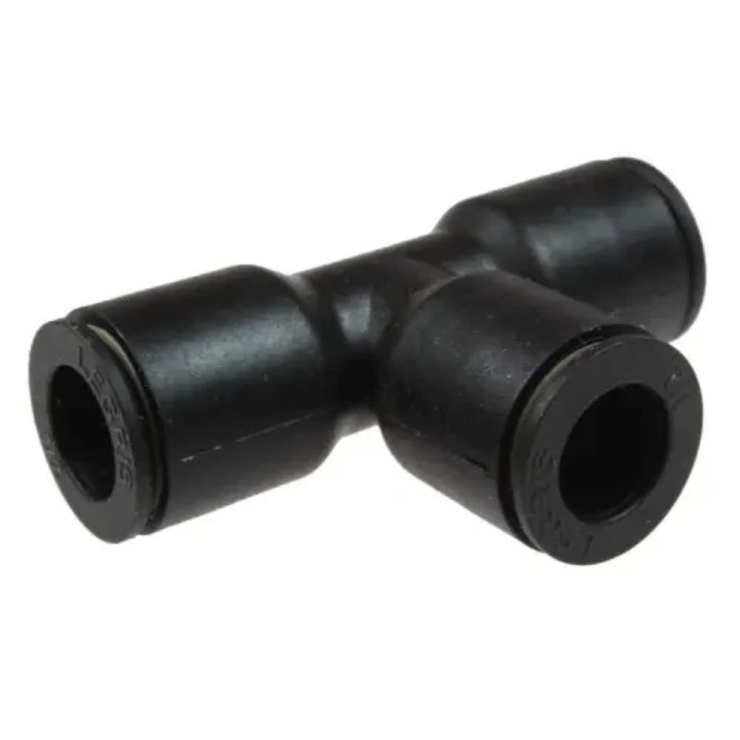 Coilhose Pneumatics Coilock Union Tee, 8 mm (5/16" OD) CL640505