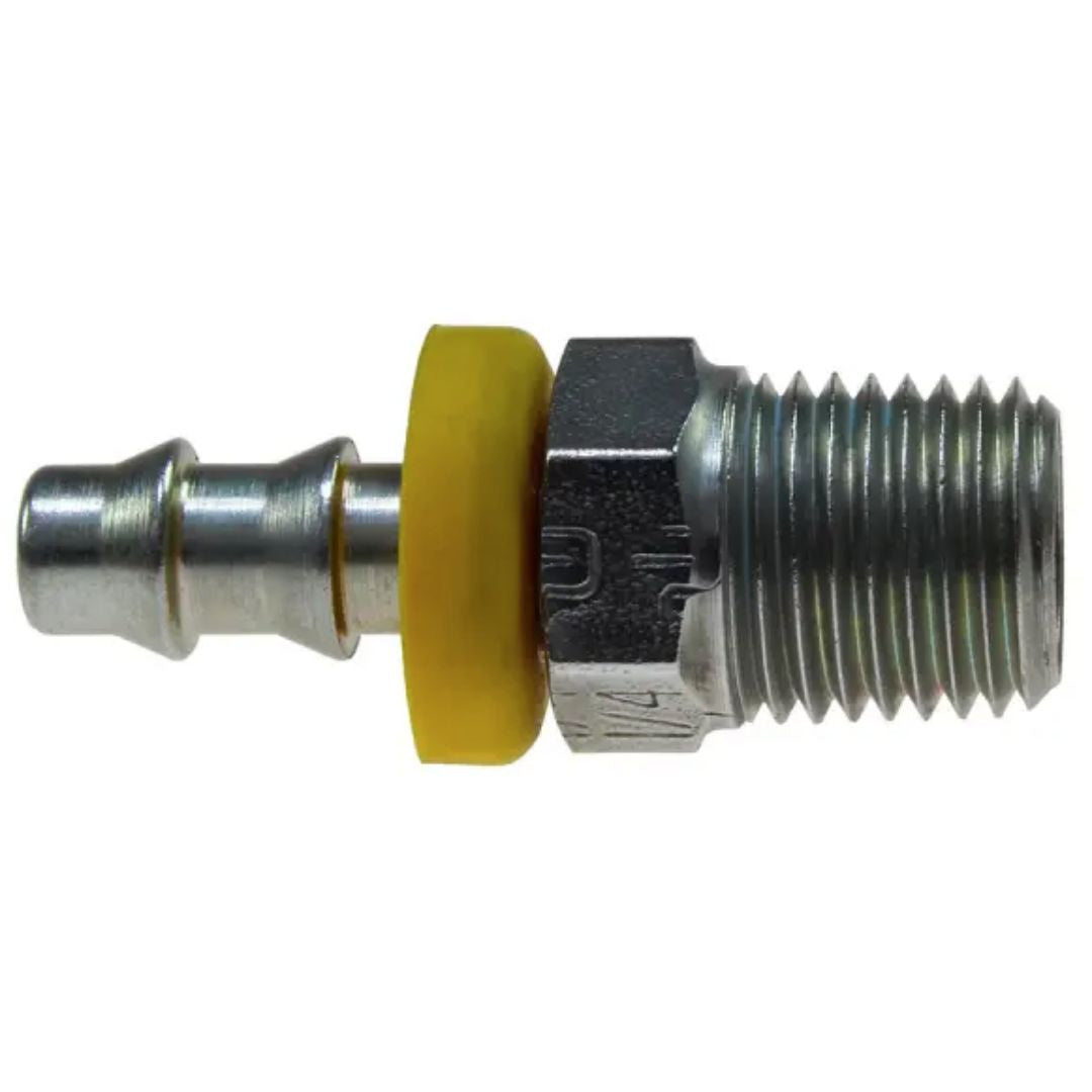 Coilhose Pneumatics Lock-On Swivel Male, 3/8" ID x 3/8" MPT LSM0606