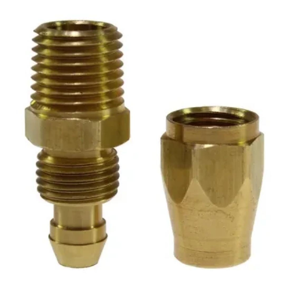 Coilhose Pneumatics Polyurethane Reusable Rigid, 3/8" ID x 1/4" MPT PRM0604