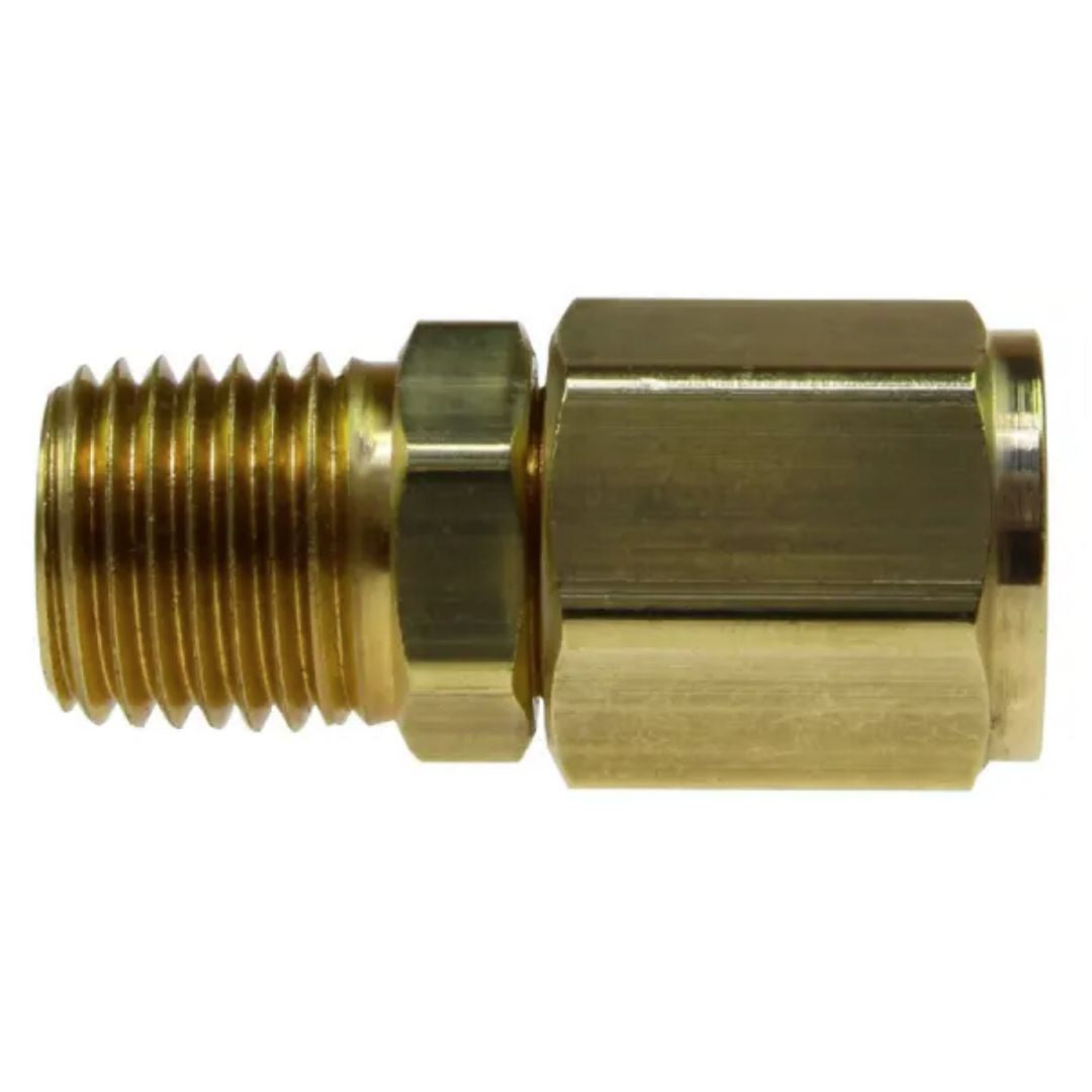 Coilhose Pneumatics Swivel Conversion Fitting, 3/8" FPT x 3/8" MPT CF0606S
