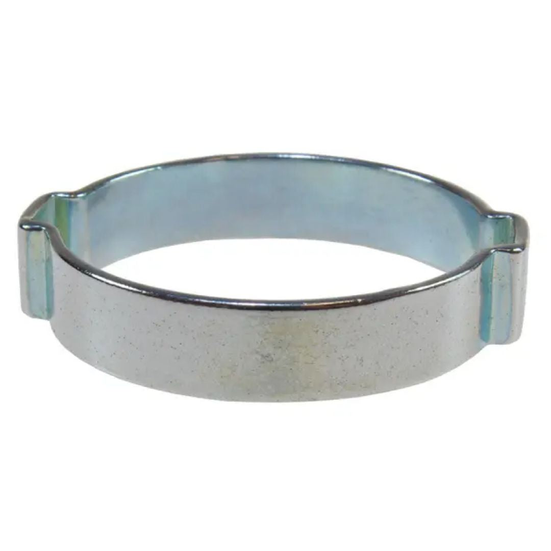 Coilhose Pneumatics Zinc-Plated Steel Double Ear Clamp, 3/8" EC811