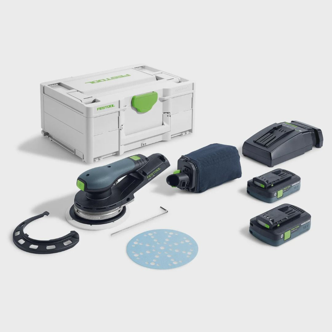 Cordless Random Orbit Sander ETSC 2 150 Energy Set
