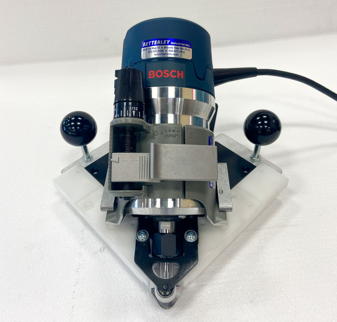 Betterley Coving Router with Air-Glide and Dust Extraction