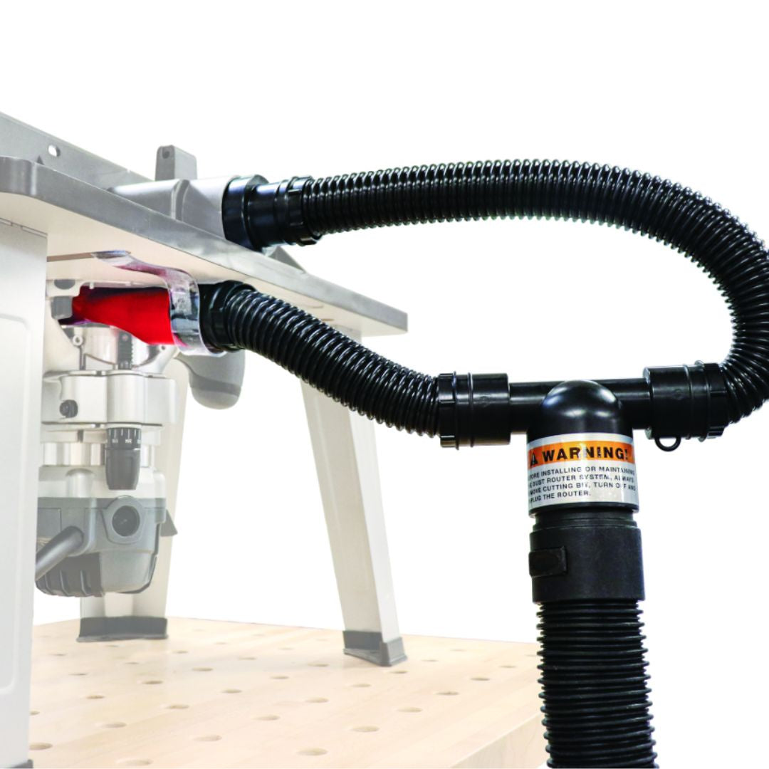 DustRouter™ Dual Dust Collection