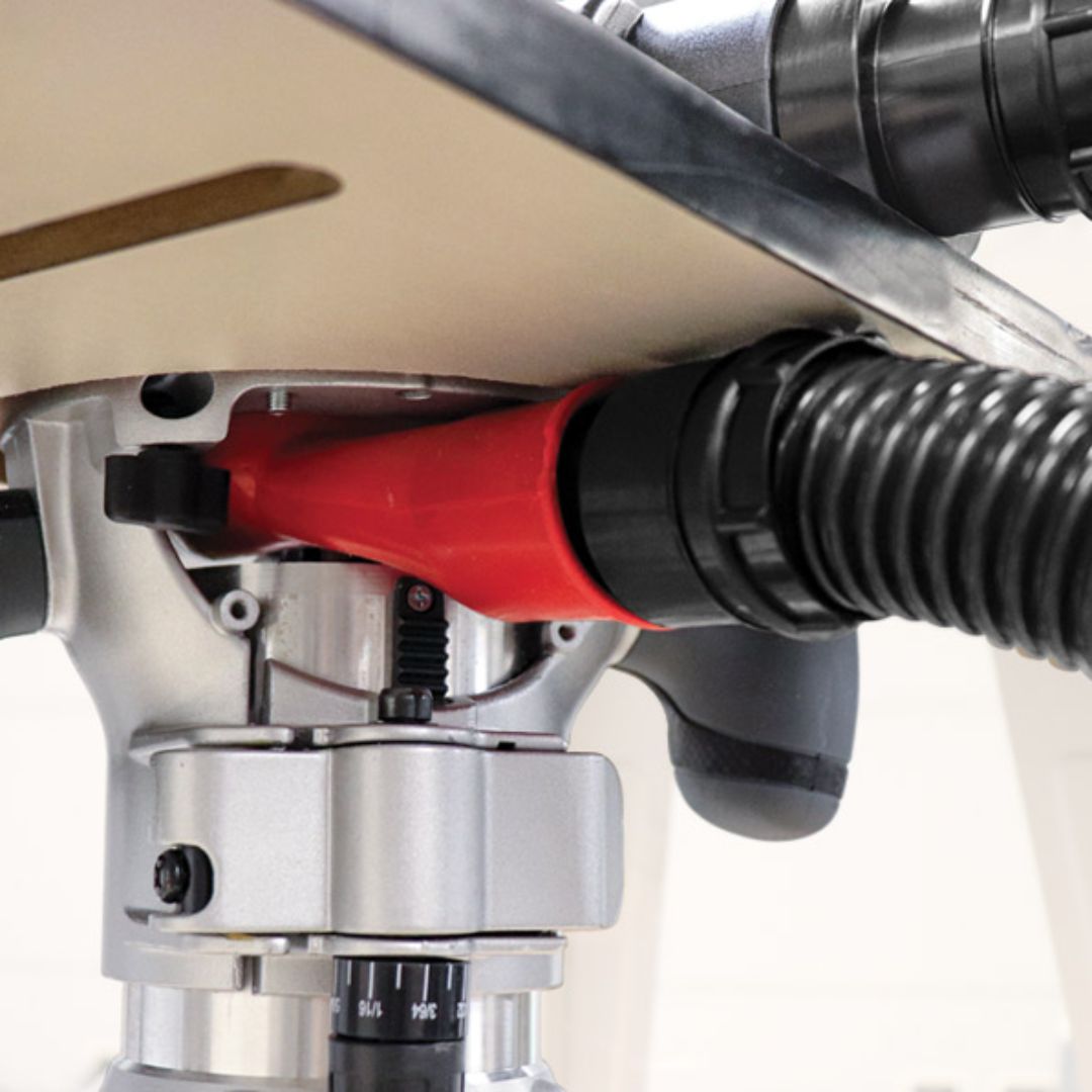 DustRouter™ Dual Dust Collection