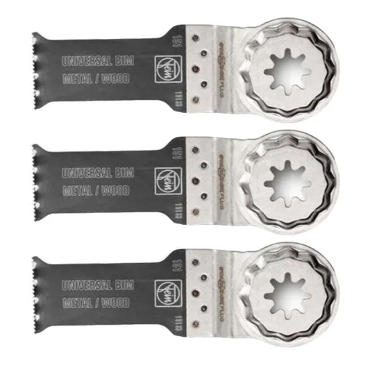 E-Cut Starlock PLUS Universal Oscillating Blade 1-1/8", 3 pk