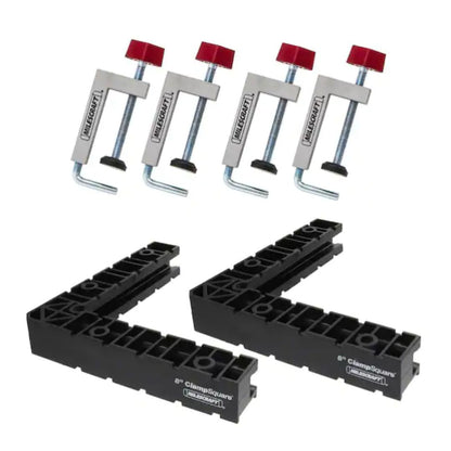 Fence Clamp Kit 100 - 90° Corner Clamp Positioning/Assembly Square (6-Piece)