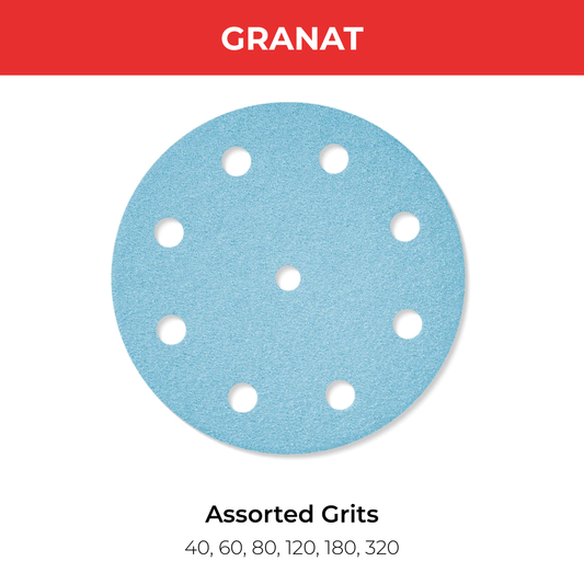 Festool 10-Pack Granat Sanding Discs for 125mm/5" Sanders
