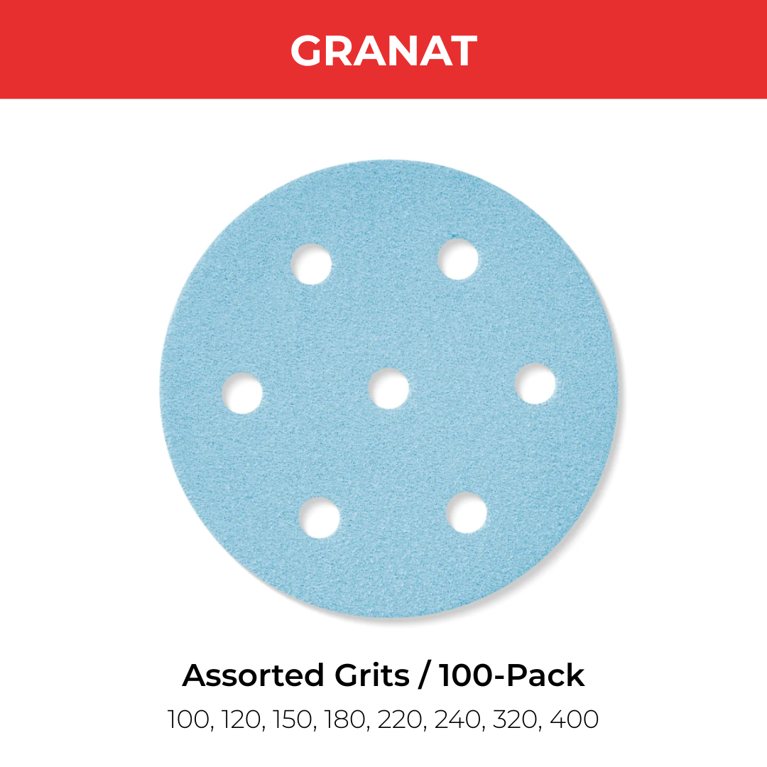 Festool 100-Pack Granat Sanding Discs for RO 90 DX Sanders