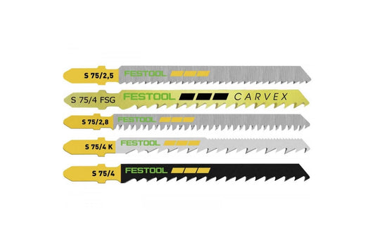 Jigsaw Blade Assortment for Wood Cutting, 25-Pack