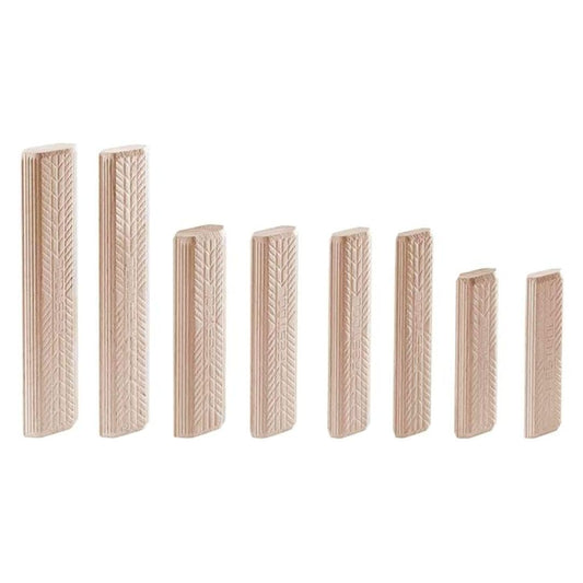 XL 10 by 80mm Domino Beech Tenons, 150-Pack