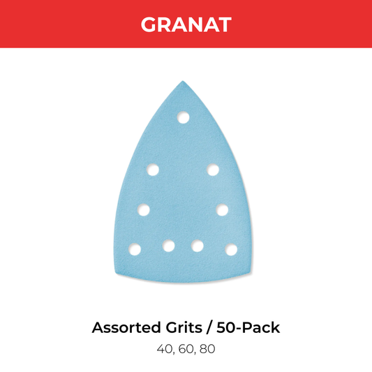 Festool 50-Pack Delta Granat Sanding Discs for DTS 400, DTSC 400, DS 400