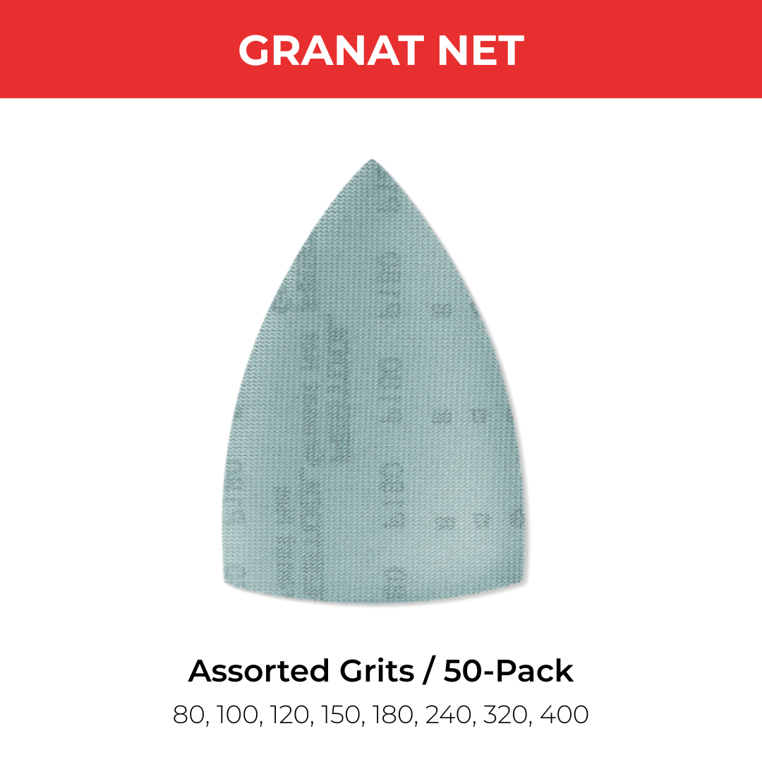 Festool 50-Pack Granat Net Sanding Discs for 100x150 Delta Sanders