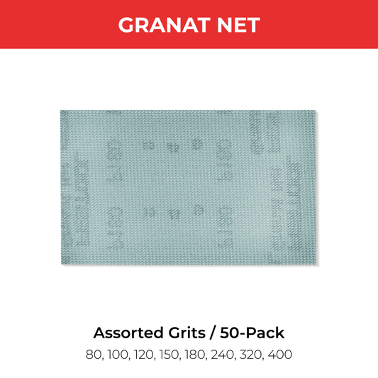 Festool 50-Pack Granat Net Sanding Discs for 80x133 Rectangular Sanders