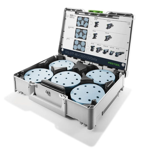 SYS-STF D125 Granat Abrasive Starter Set, Systainer³