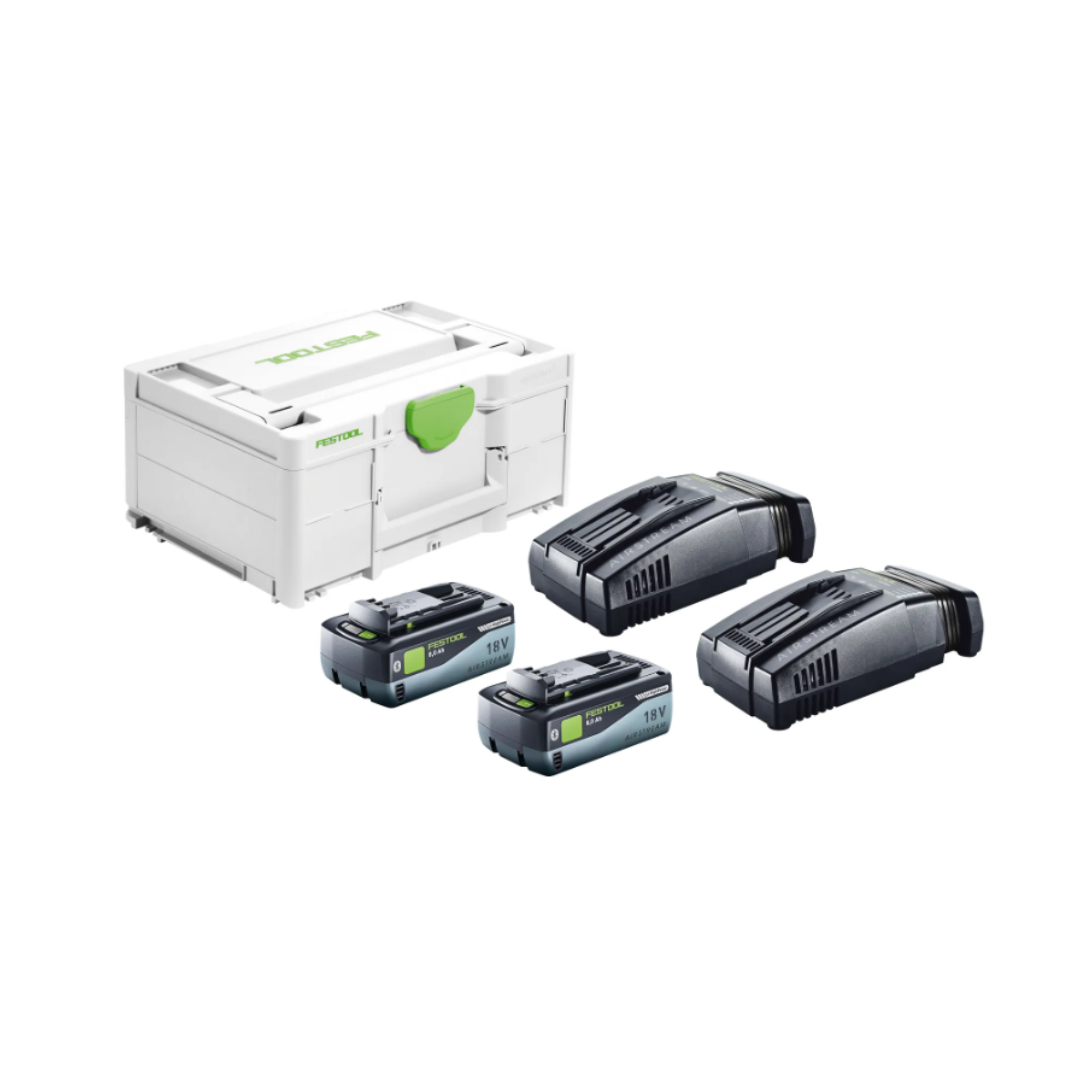 Festool 577328 18V 8.0 SCA16 Battery Pack Set with Systainer