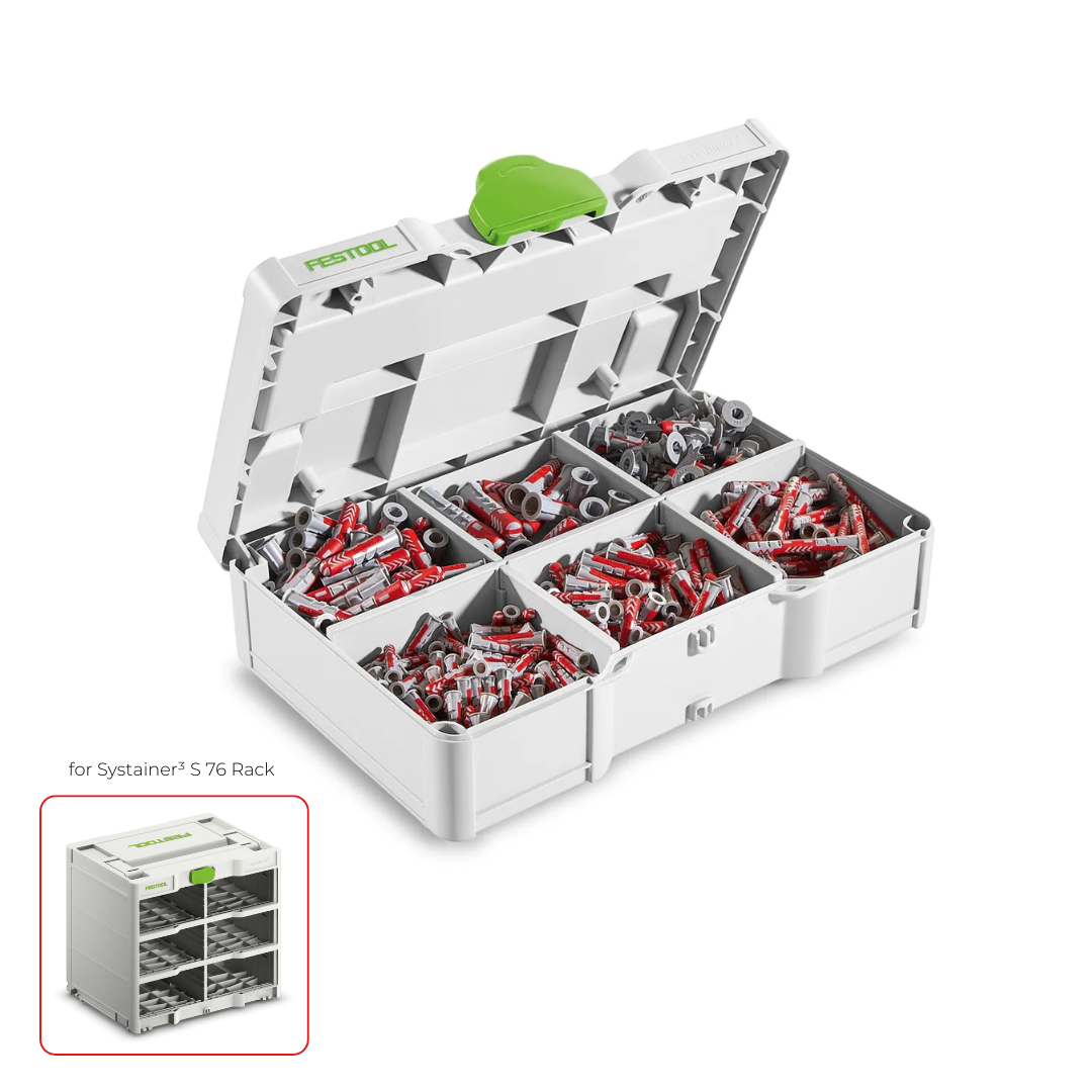 Festool 578113 Mini Systainer with Anchor Set for Systainer³ Rack