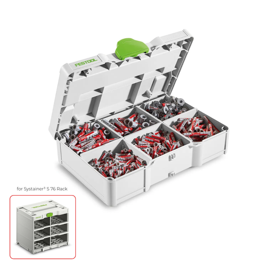 Festool 578113 Mini Systainer with Anchor Set for Systainer³ Rack