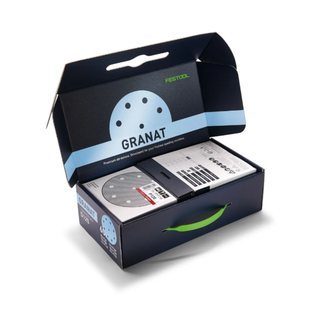 Festool 578668 125mm/5" Granat Assorted Abrasives Set