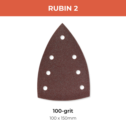 Festool 577574 100-Grit 50ct Delta Rubin Sanding Disc for DTS 400, DTSC 400, DS 400