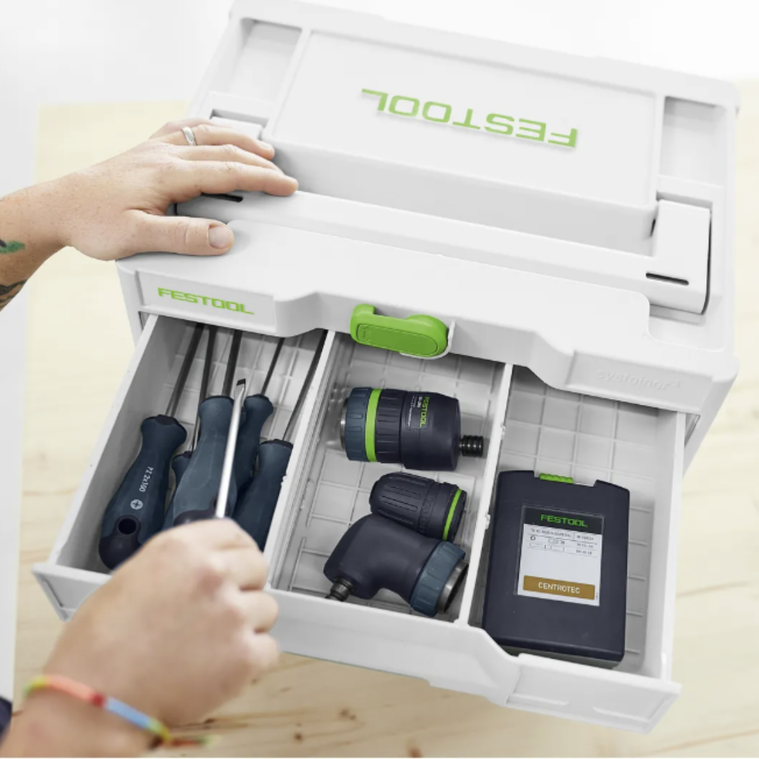 Festool 577770 2-Drawer Sortainer Tool Organizer, SYS3 M337