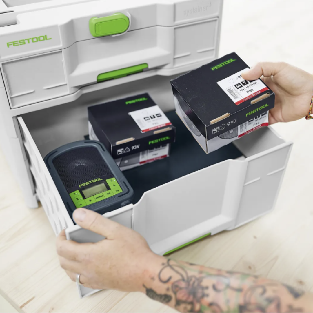 Festool 577770 2-Drawer Sortainer Tool Organizer, SYS3 M337