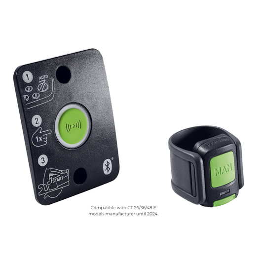 Festool 578500 Bluetooth Remote Control Set for CT 26/36/48E Dust Extractors