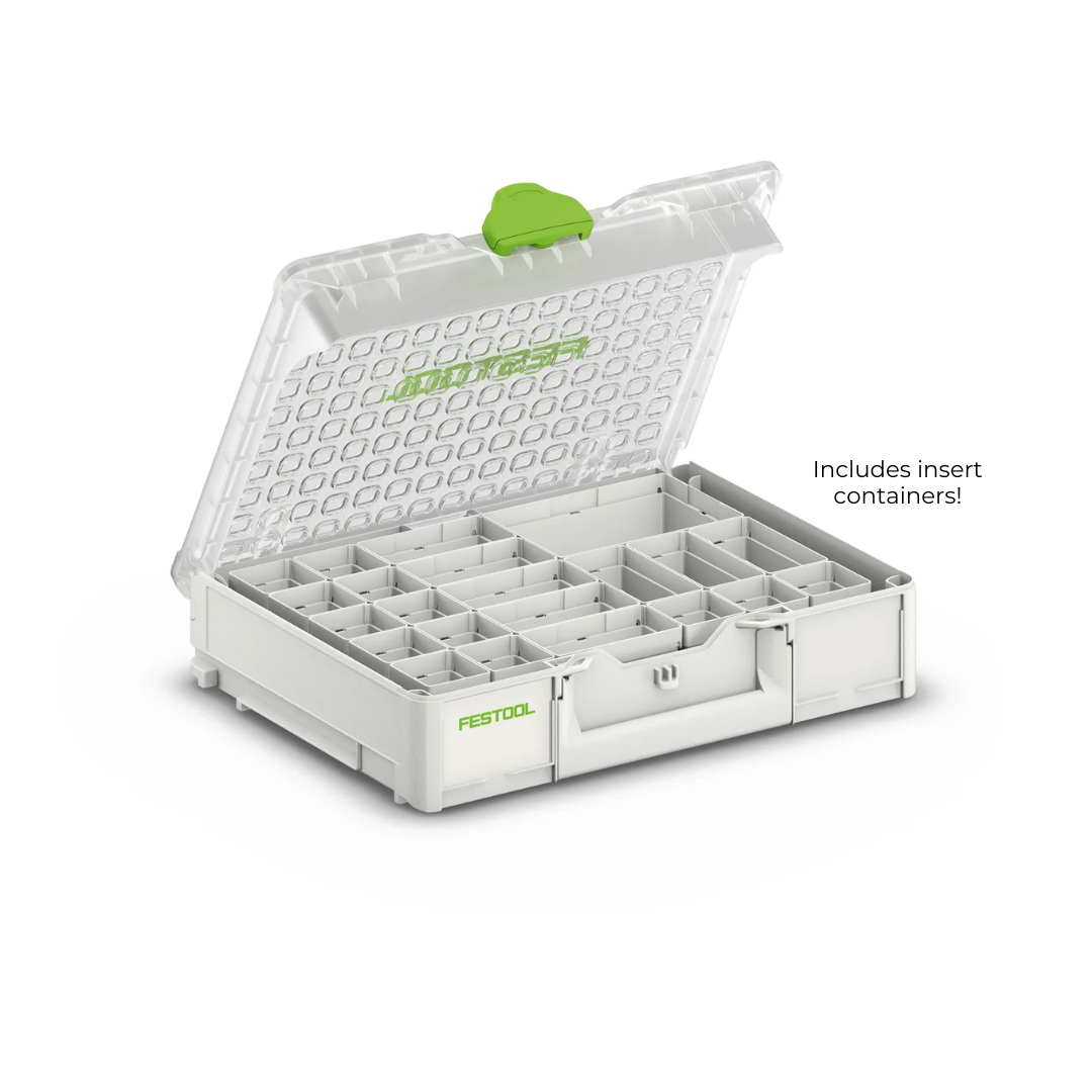 Festool 204853 Organizer Systainer with Small Containers, SYS3 M89