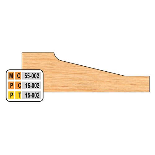 Freeborn MC-55-002 Raised Panel Shaper Cutter