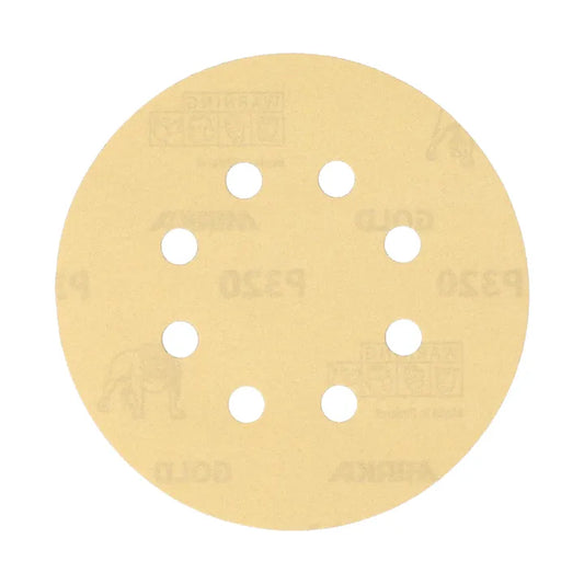 Mirka Gold 5" 8 Hole PSA 80 Gr