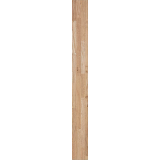 4" x 98" Butcher Block Backsplash Hevea