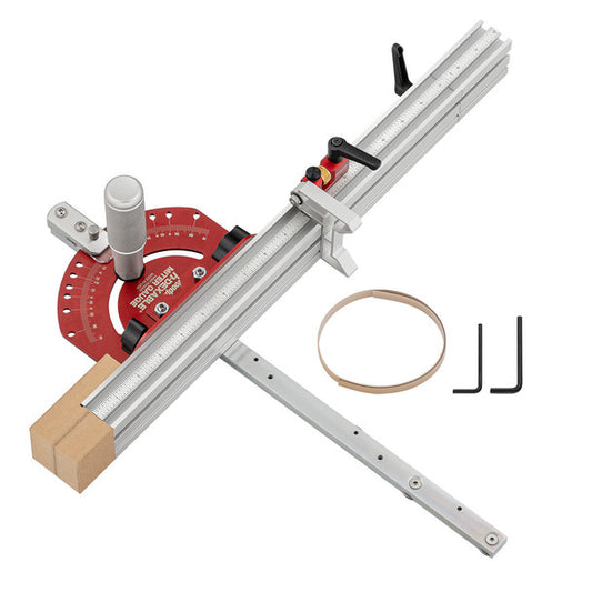 Woodpecker in-DEXABLE Miter Gauge With Flip Stop and Zero Clearance Block