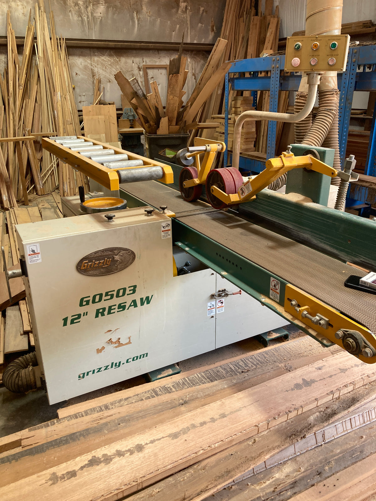 USED Grizzly G0503 Horizontal Band Resaw
