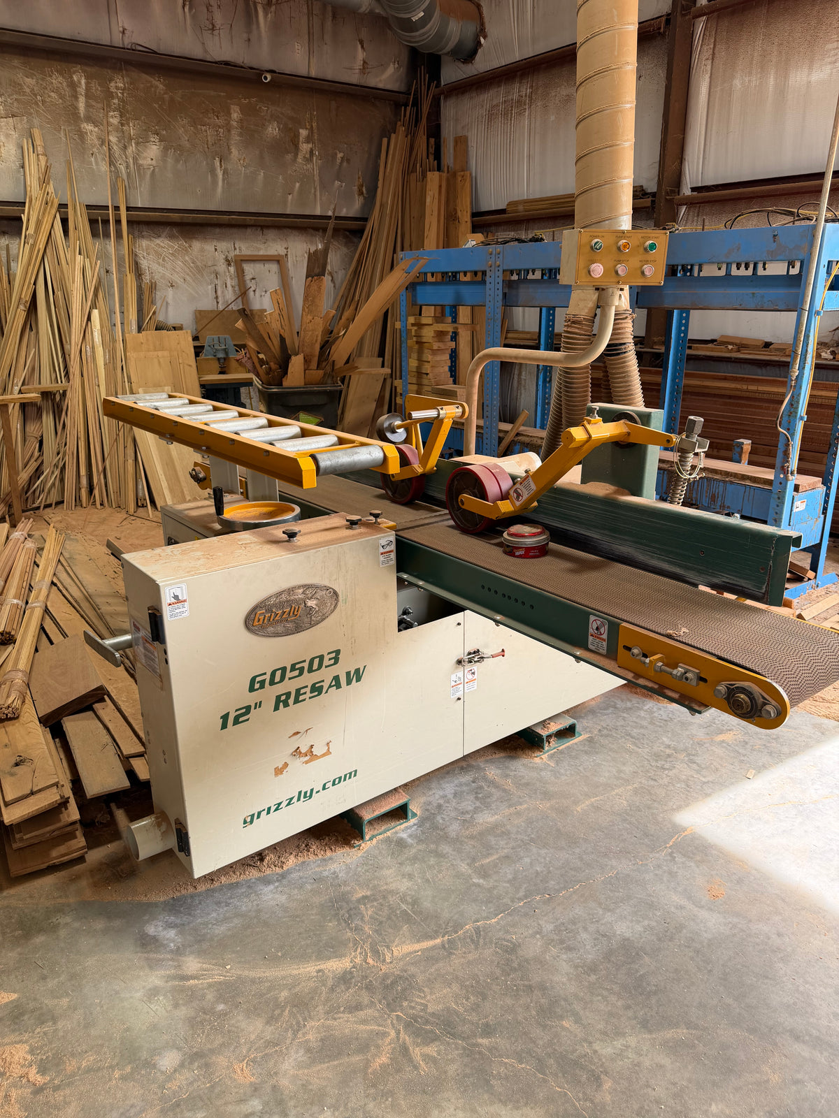 USED Grizzly G0503 Horizontal Band Resaw