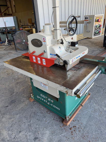 Used Grizzly G0524 Straight Line Rip Saw