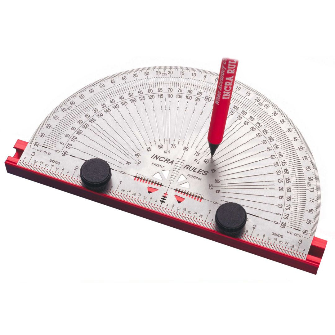 INCRA Precision Specialty Rules - 6" Protractor