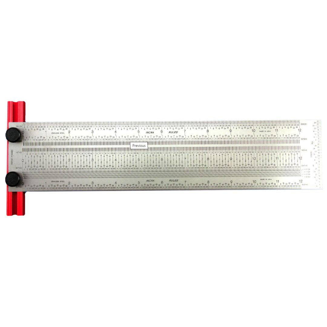 INCRA Precision T-Rules - 12"