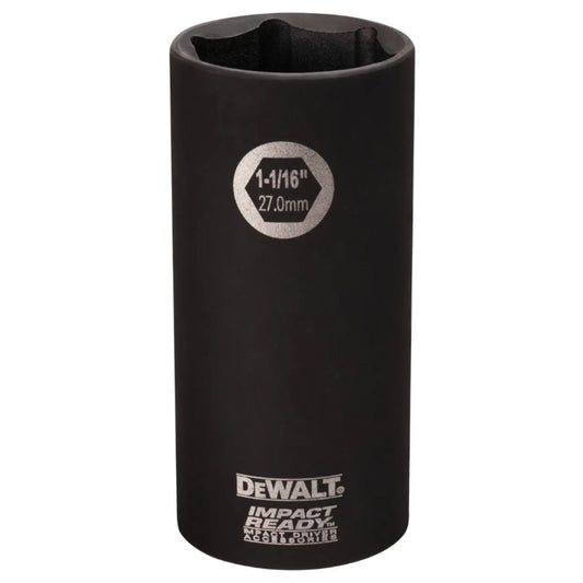 Impact Ready 1/2" Drive 1-1/16" 6-Point Deep Socket