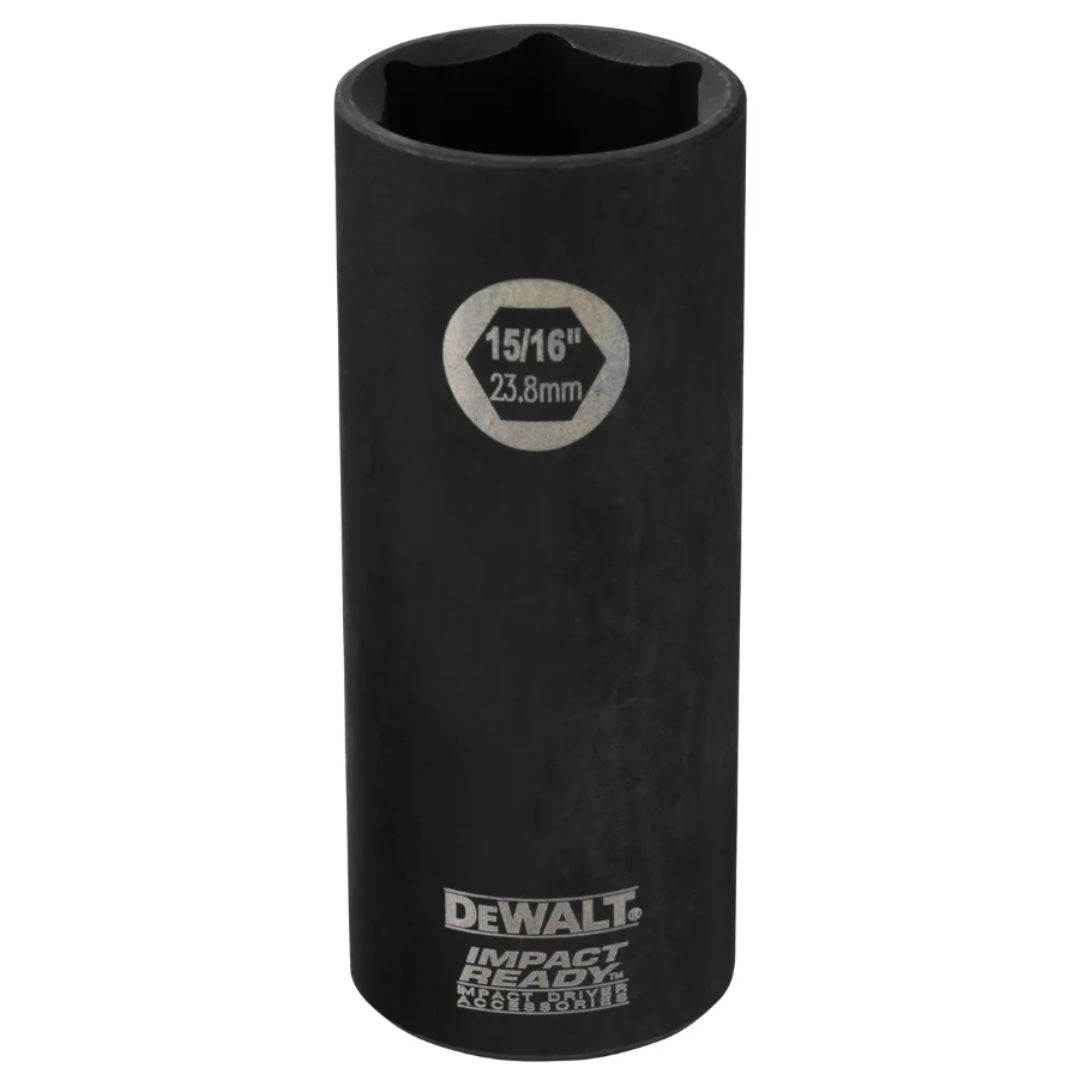 Impact Ready 1/2" Drive 15/16" 6-Point Deep Socket