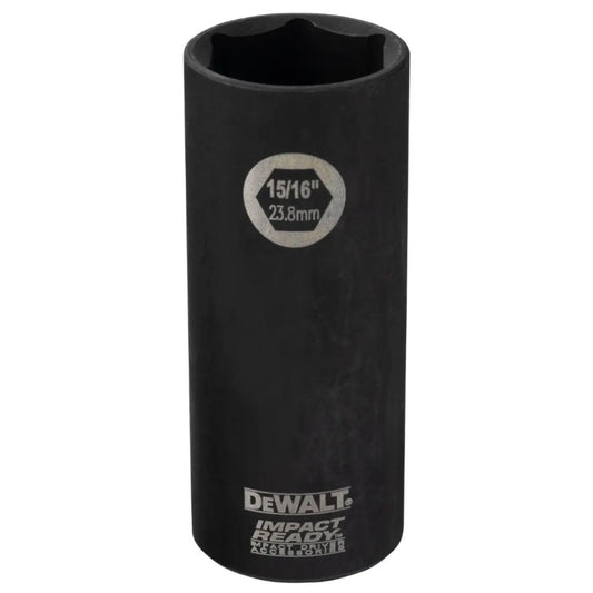 Impact Ready 1/2" Drive 15/16" 6-Point Deep Socket