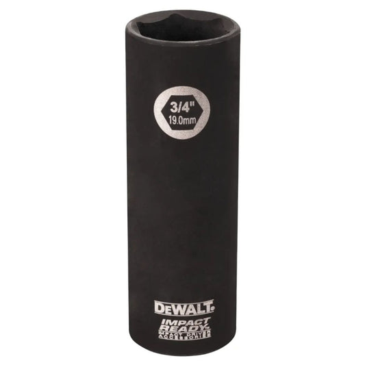 Impact Ready 3/4" 1/2 Drive 6Pt Deep Socket