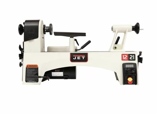 Jet JWL-1221VS 12'' x 21'' Variable Speed Wood Lathe