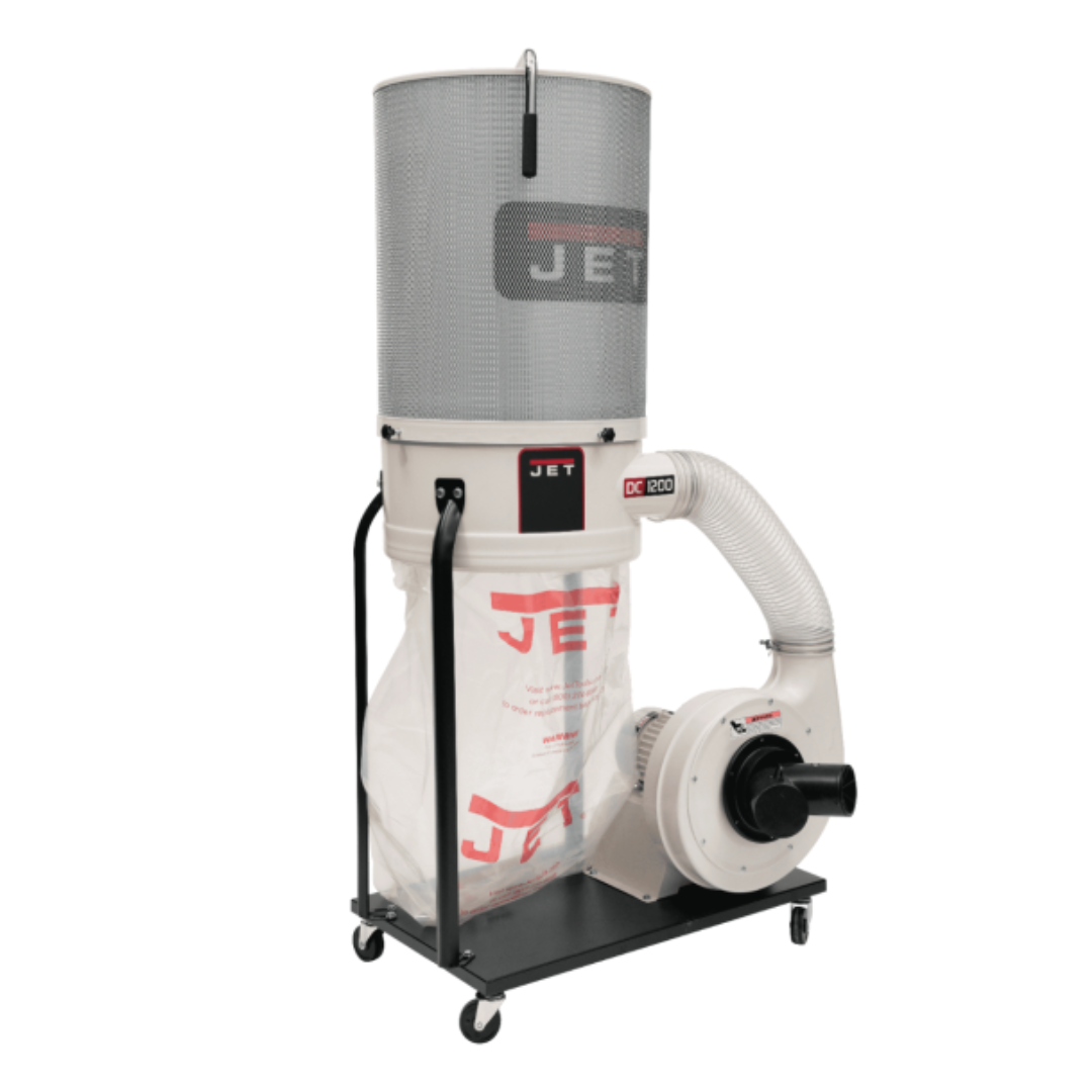 Jet DC-1200VX-CK1 Dust Collector, 2HP 1PH 230V, 2-Micron Canister Kit