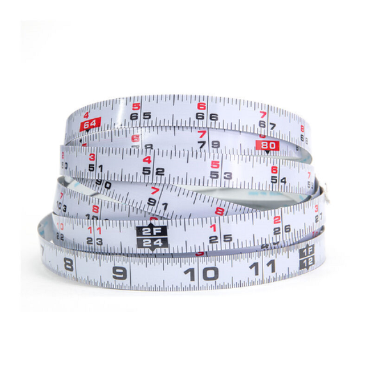 12' Self-Adhesive Left to Right Measuring Tape