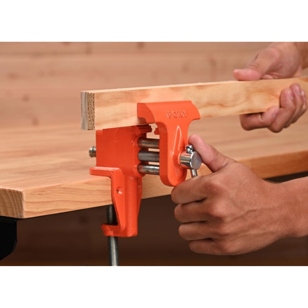 Pony 2-1/2" Light-Duty Clamp-On Vise