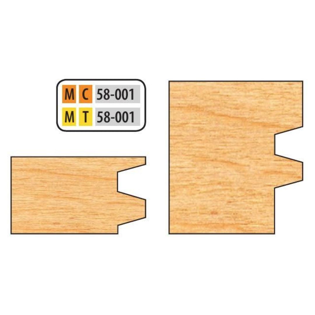 Freeborn MC-58-001 Reversible Glue Joint