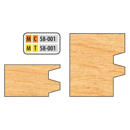 Freeborn MC-58-001 Reversible Glue Joint